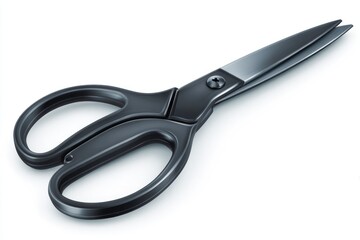 Black scissors, angled view (1)