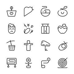 Hand-Drawn Outline Icon Pack