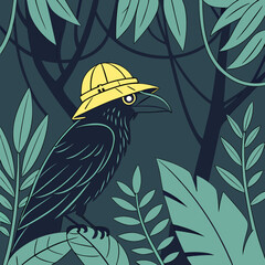 seamless pattern with birds