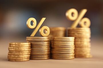 A stack of gold coins with a gold coin with a slash on it