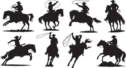 Cowboys silhouette