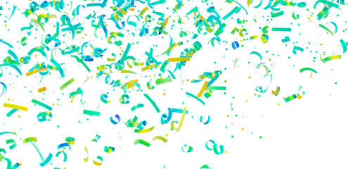 Festive background with colorful confetti. Perfect for celebrations, parties, and joyful occasions.