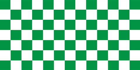 white and green checkered pattern, Checkerboard seamless pattern