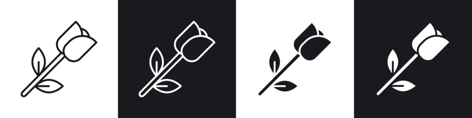 Rose icons graphic vectors