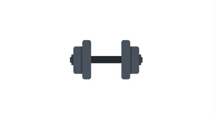 Dumbbell Icon Fitness Gym Workout Symbol