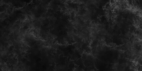 Abstract ash cloud and smoke texture in dark background. White Black fog effect transparent smoke isolated dark dramatic sky with black stormy clouds. Grunge creative and decorative fractal smoke art