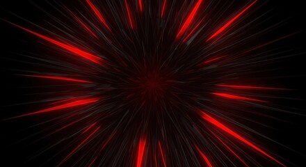 Abstract red light burst background with a dynamic and energetic feel