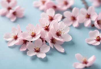 Naklejka premium pink cherry blossom