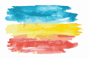 watercolor brushstroke collection.