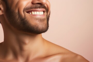 Obraz premium Smiling adult smile skin.