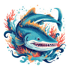 Monster Fish Design Very Cool