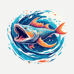 Monster Fish Design Very Cool