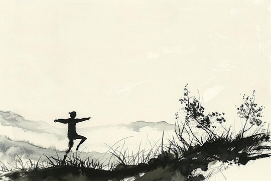 girl on the grass