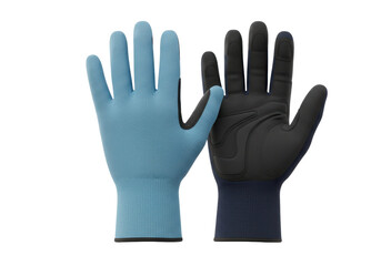 Isolated Work Gloves Pair for Construction or Gardening Tasks, Protect Hands from Injury