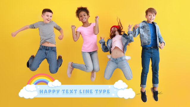 Baby And Kids Rainbow Lower Third