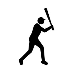baseball player with bat