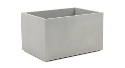 Fototapeta premium Creative Modern Concrete Planter Design, Home Decor Accent, Indoor Garden, Minimalist Style, Contemporary Living Space, Overhead View, Aesthetic Functionality