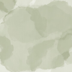 Pastel Green Watercolor Background, Abstract Soft Hand Painted Texture