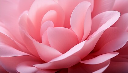 Fototapeta premium delicate pink flower petals a close up study of nature s beauty