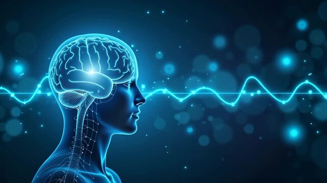 Advanced Cognitive Health Solutions: Interactive Digital Brain Games & Learning Modules for Progressive Senior Care - Professional Photo Stock Concept with Left-Side Space