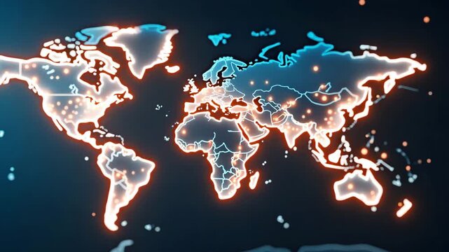 Comprehensive Visuals on Cross-Border Investments: Financial Analysis, Strategic Asset Allocation & International Market Ventures for Growth in Photo Stock Concept