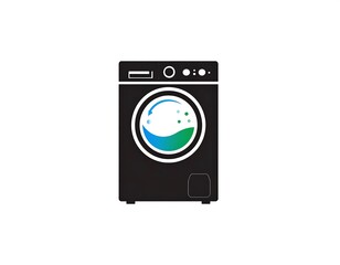 Washing machine icon, showing cycle