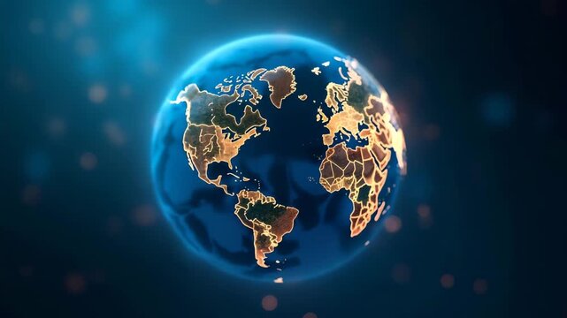 High Definition Visual of Global Trade Realignment: Emerging Market Shifts, Regulatory Changes, and Innovative Economic Strategies Reshaping International Commerce - Photo Stock Concept with Empty Spa