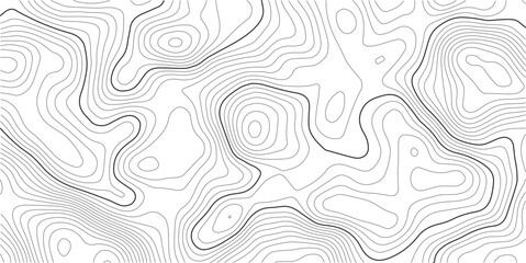 Topographic map background. Grid map. Abstract vector illustration.