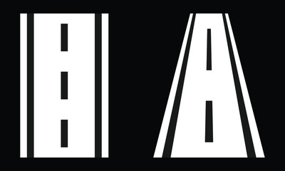 road icon symbol illustration