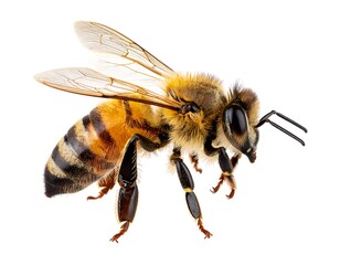 Honeybee profile shot (3)