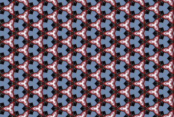 Seamless Symmetric Background Textile Visual Design Texture Interior Tile Geometric Fabric Luxury Decoration Wallpaper Digital Fashion Template Art Perspective Endless Shape Graphic Cloth Pattern.