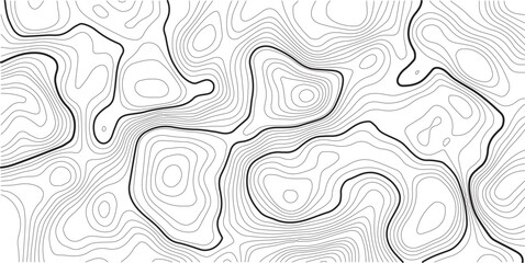 Topographic map pattern set vector. Luxury abstract mountain terrain map background with abstract shape line texture. Design illustration for wall art, fabric, packaging, web, wallpaper.