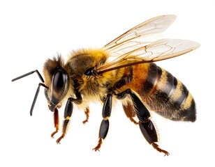 Honeybee profile view