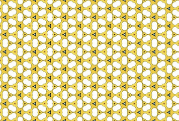 Seamless Cloth Design Digital Texture Decoration Luxury Symmetric Endless Template Graphic Visual Perspective Background Fashion Shape Wallpaper Interior Geometric Art Textile Fabric Tile Pattern.