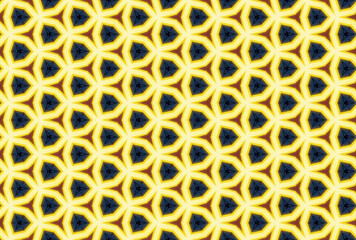 Seamless Cloth Design Digital Texture Decoration Luxury Symmetric Endless Template Graphic Visual Perspective Background Fashion Shape Wallpaper Interior Geometric Art Textile Fabric Tile Pattern.