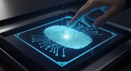 Secure your digital identity with advanced fingerprint biometrics technology