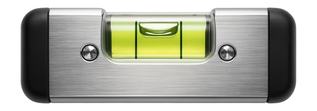 Mini pocket bubble level with a single vial, compact for on-the-go alignment checks.