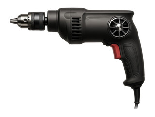 High-performance corded drill with a cooling fan for extended use in industrial applications.