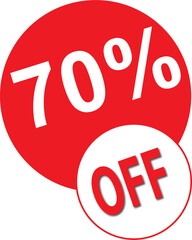 red discount sale