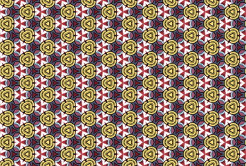 Seamless Fabric Cloth Digital Geometric Art Luxury Background Interior Textile Texture Template Shape Visual Symmetric Perspective Design Graphic Endless Wallpaper Tile Decoration Fashion Pattern.