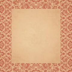 Elegant Framed Contemporary Wallpaper Design with Floral Patterns