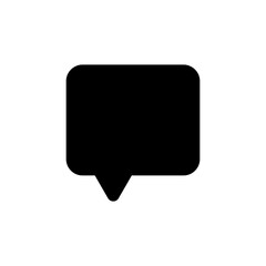 Fototapeta premium Comment icon speech bubble symbol. Chat message icons - talk message. Bubble chat icon. web vector icon