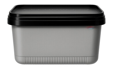 Pre-mixed joint compound in a rectangular tub for ease of use in DIY home projects.