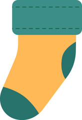 Festive Christmas Stocking Illustration