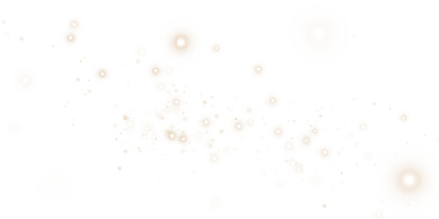 Gold Sparkles with Shimmering Dust and Glowing Light Effect

