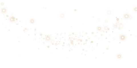 Gold Sparkles with Shimmering Dust and Glowing Light Effect
