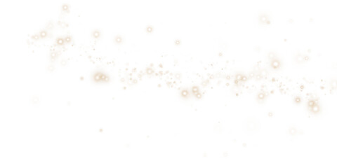 Gold Sparkles with Shimmering Dust and Glowing Light Effect
