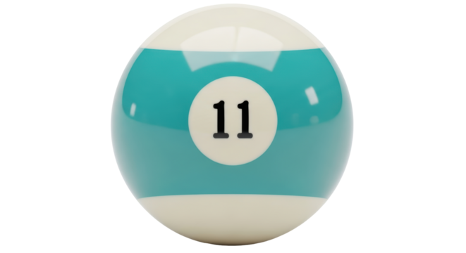 Isolated Eleven Ball