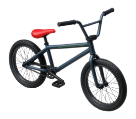 BMX bike with a sealed bottom bracket and integrated headset