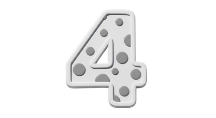 Isolated Number 4
